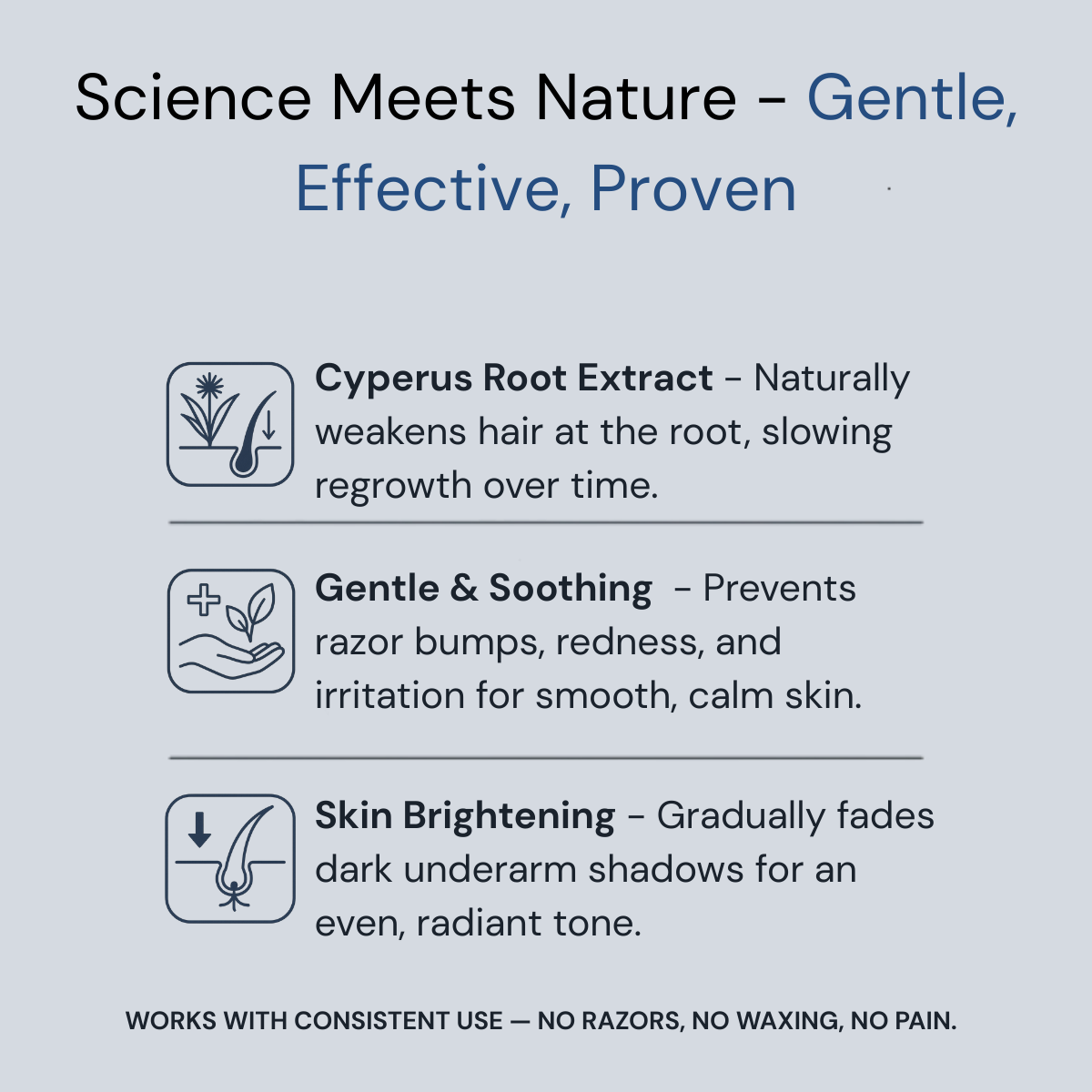 Zenvira Cyperus™- Smooth Skin Zero Pain